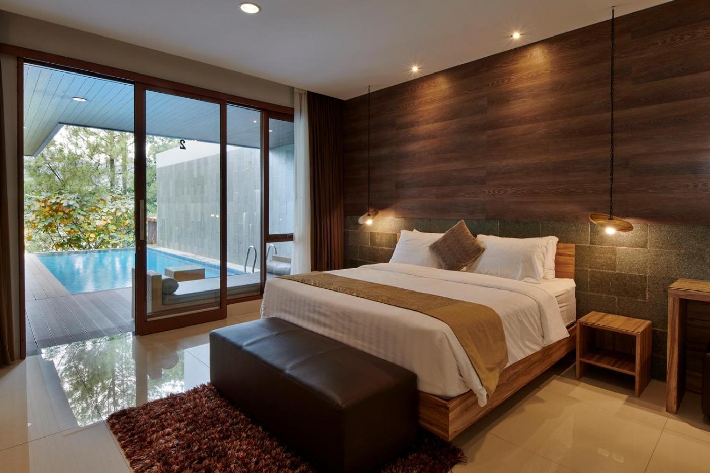 Anindya Hill View Villa 7 Bedrooms With A Private Swimming Pool Бандунг Екстер'єр фото