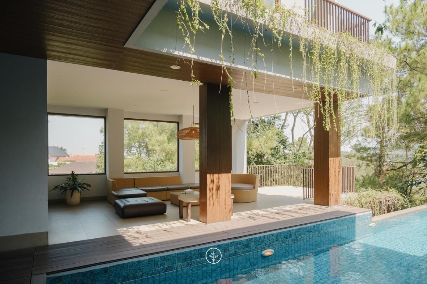 Anindya Hill View Villa 7 Bedrooms With A Private Swimming Pool Бандунг Екстер'єр фото